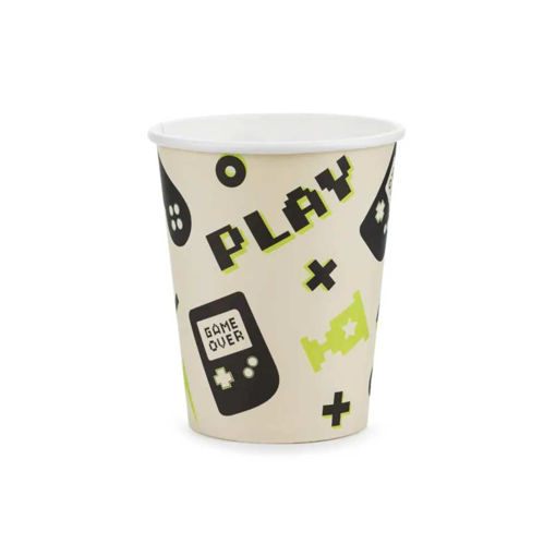 Picture of PAPER CUPS GAMER 220ML - 6 PACK